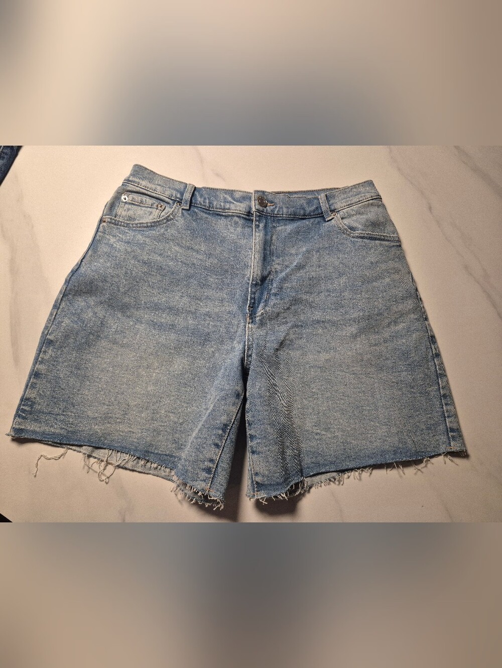 Light Blue Denim Women’s Shorts